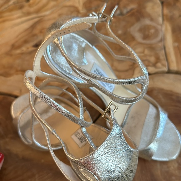 Jimmy Choo Champagne evening heels - Picture 6 of 8